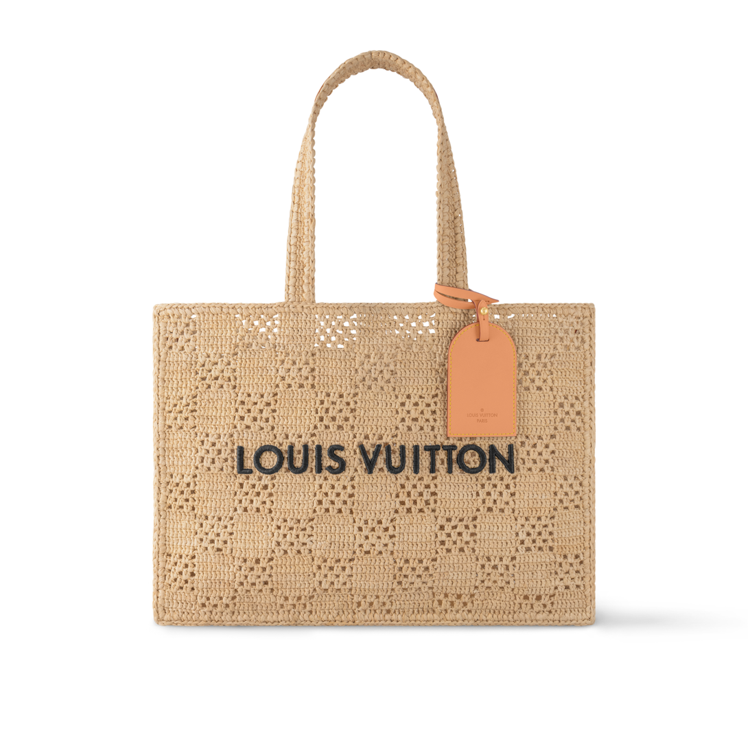 Summer Shopper Tote MM H41 - 名牌皮具系列- M25008 米色| LOUIS